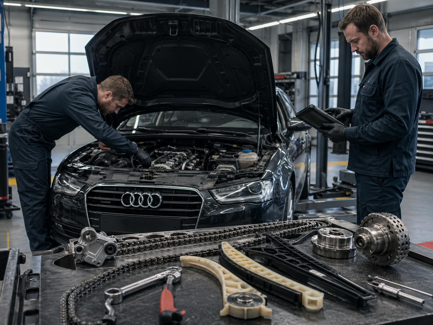 Почему проблемы с цепью ГРМ на audi нельзя откладывать
